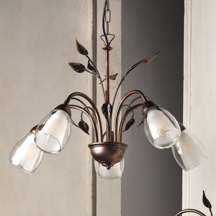 ONLI - Chandelier on a chain LILIANA 5xE14/6W/230V
