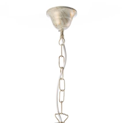 ONLI - Chandelier on a chain LUCREZIA 1xE14/6W/230V bronze