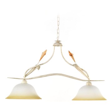 ONLI - Chandelier on a chain LUCREZIA 2xE27/22W/230V creamy