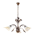 ONLI - Chandelier on a chain LUCREZIA 3xE14/6W/230V bronze