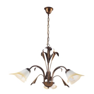 ONLI - Chandelier on a chain LUCREZIA 3xE14/6W/230V bronze