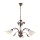 ONLI - Chandelier on a chain LUCREZIA 3xE14/6W/230V bronze