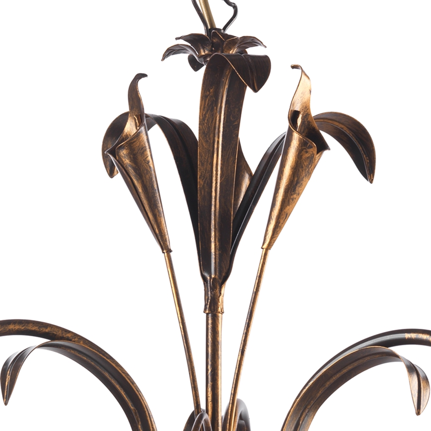 ONLI - Chandelier on a chain LUCREZIA 3xE14/6W/230V bronze