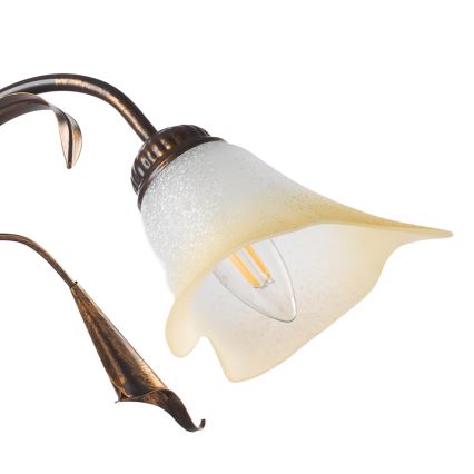 ONLI - Chandelier on a chain LUCREZIA 3xE14/6W/230V bronze