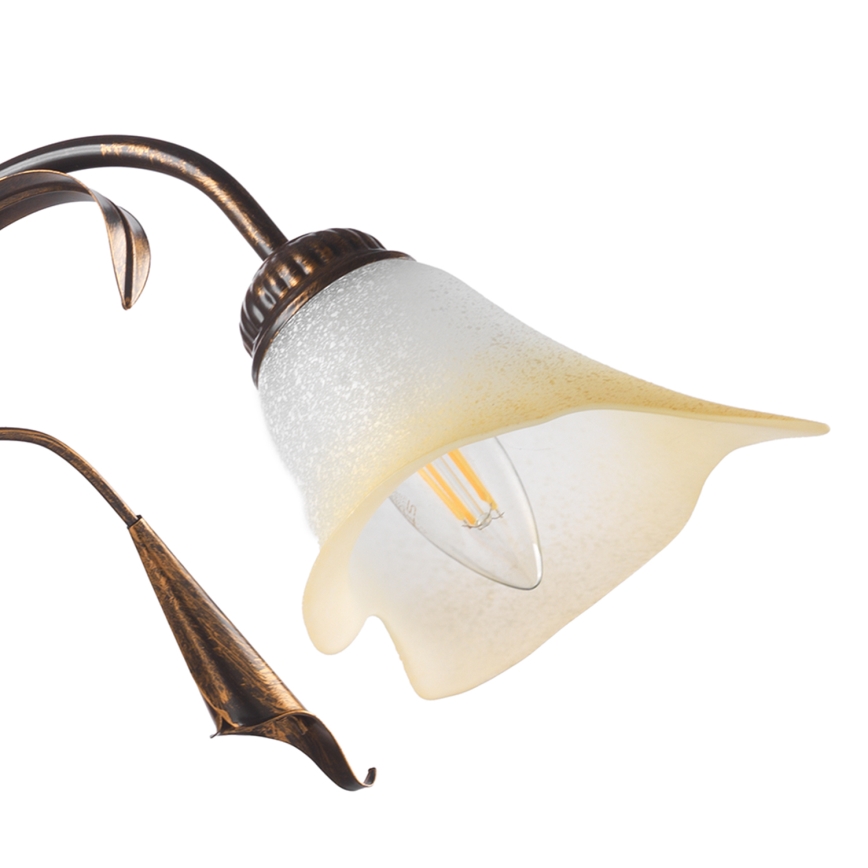 ONLI - Chandelier on a chain LUCREZIA 3xE14/6W/230V bronze
