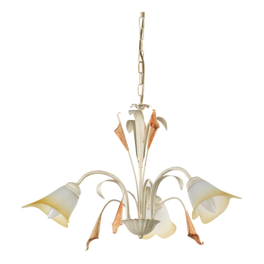 ONLI - Chandelier on a chain LUCREZIA 3xE14/6W/230V creamy