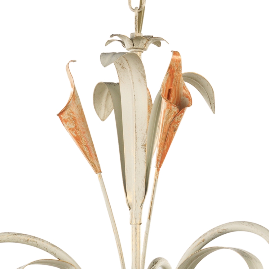 ONLI - Chandelier on a chain LUCREZIA 3xE14/6W/230V creamy
