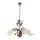 ONLI - Chandelier on a chain LUCREZIA 5xE14/6W/230V bronze
