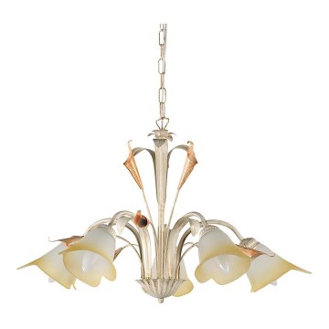 ONLI - Chandelier on a chain LUCREZIA 5xE14/6W/230V creamy