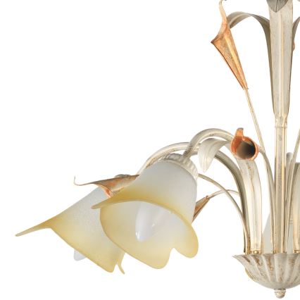 ONLI - Chandelier on a chain LUCREZIA 5xE14/6W/230V creamy