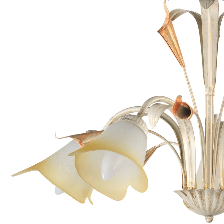 ONLI - Chandelier on a chain LUCREZIA 5xE14/6W/230V creamy