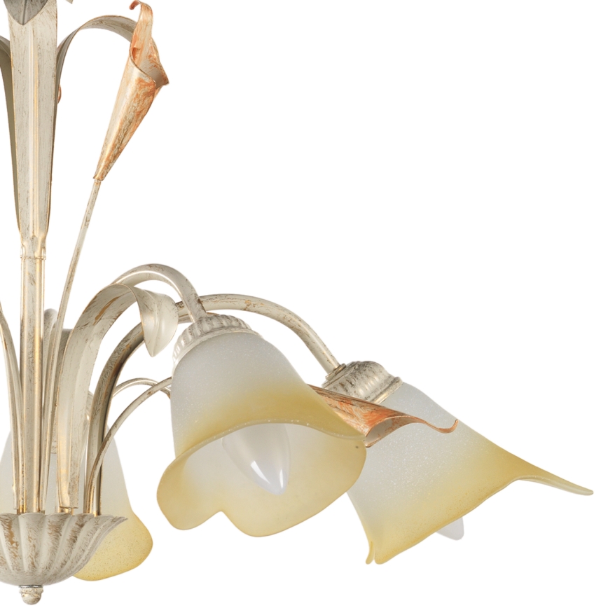 ONLI - Chandelier on a chain LUCREZIA 5xE14/6W/230V creamy