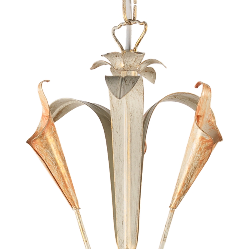 ONLI - Chandelier on a chain LUCREZIA 5xE14/6W/230V creamy