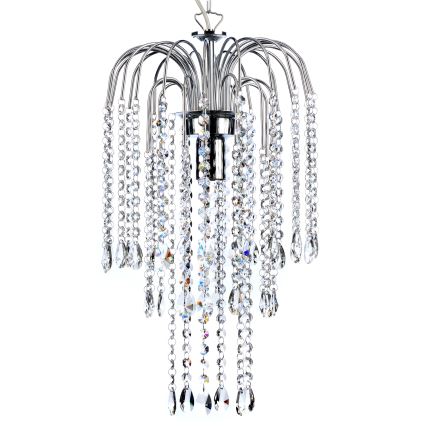 ONLI - Chandelier on a chain PIOGGIA 1xE27/22W/230V shiny chrome