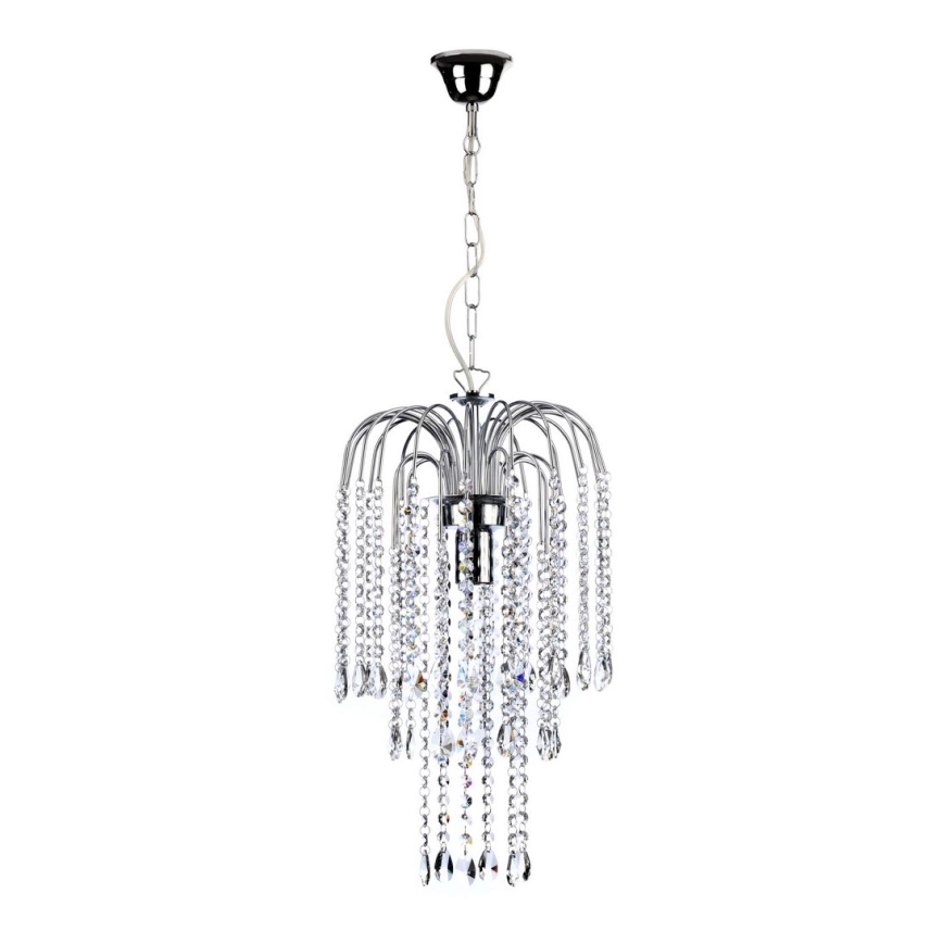 ONLI - Chandelier on a chain PIOGGIA 1xE27/22W/230V shiny chrome
