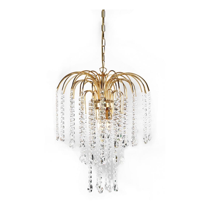 ONLI - Chandelier on a chain PIOGGIA 3xE14/6W/230V gold