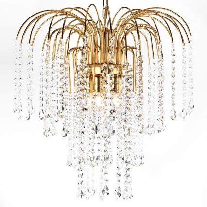 ONLI - Chandelier on a chain PIOGGIA 5xE14/6W/230V gold