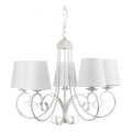 ONLI - Chandelier on a chain POMPEI 5xE14/6W/320V white