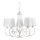 ONLI - Chandelier on a chain POMPEI 5xE14/6W/320V white