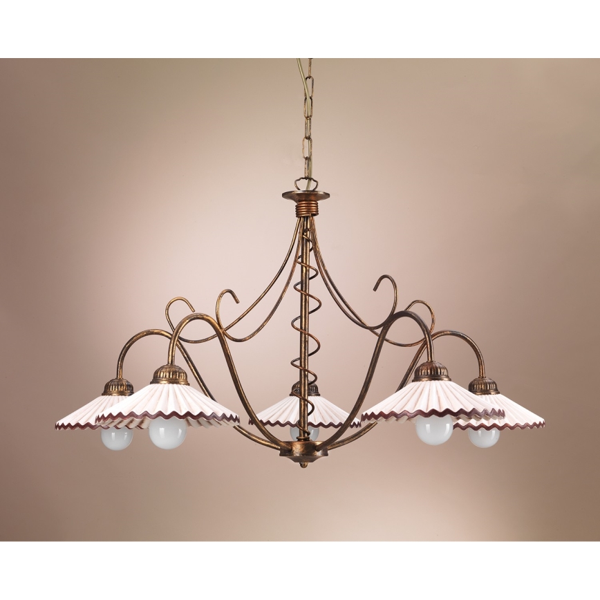 ONLI - Chandelier on a chain ROSINA 5xE14/6W/230V