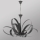 ONLI - Chandelier on a chain SERENA 9xE14/6W/230V black