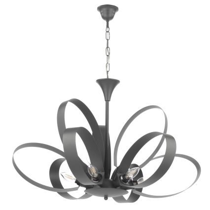 ONLI - Chandelier on a chain SERENA 9xE14/6W/230V black