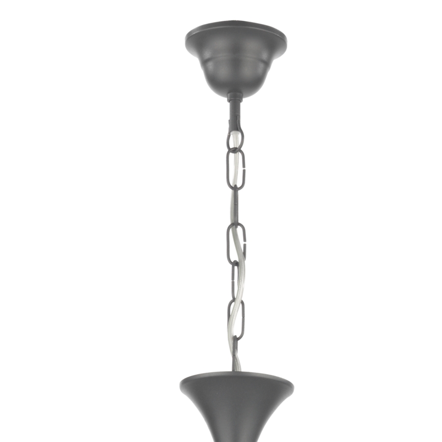 ONLI - Chandelier on a chain SERENA 9xE14/6W/230V black