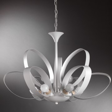 ONLI - Chandelier on a chain SERENA 9xE14/6W/230V white