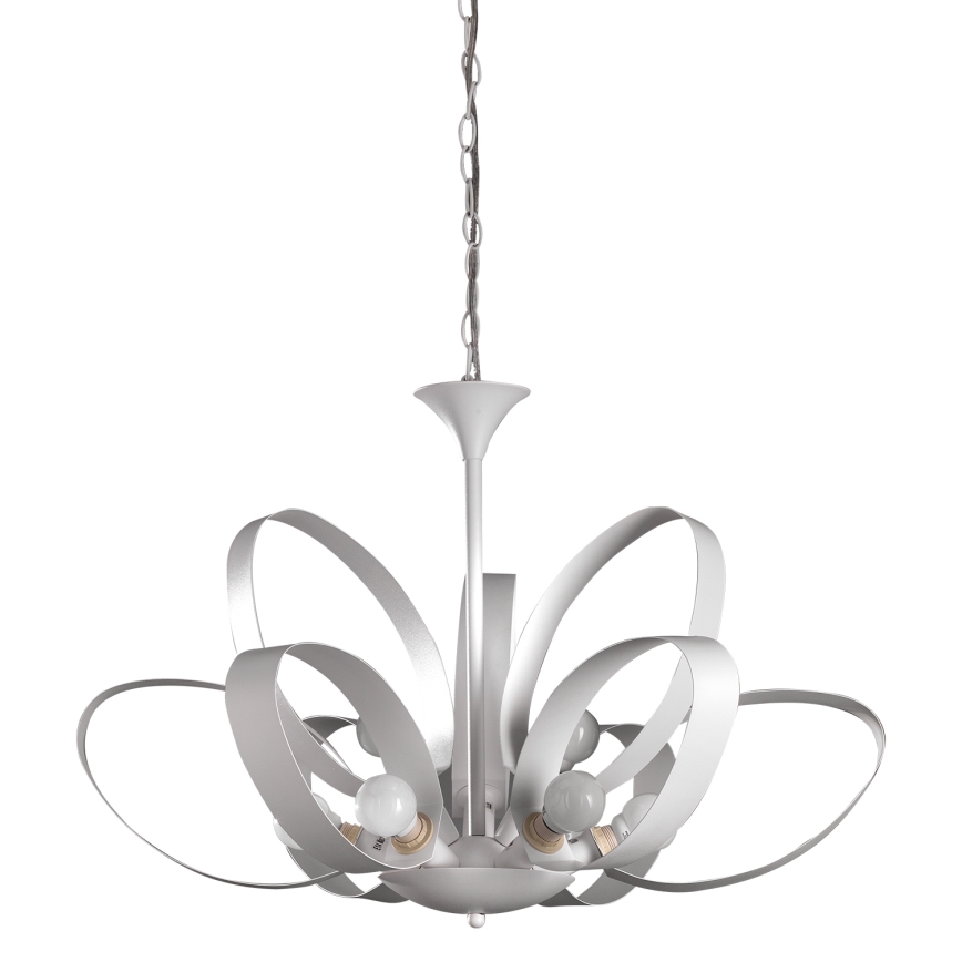ONLI - Chandelier on a chain SERENA 9xE14/6W/230V white