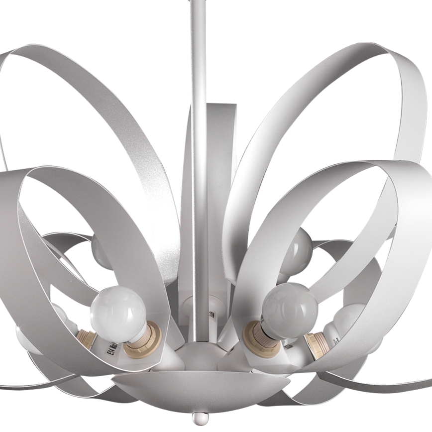 ONLI - Chandelier on a chain SERENA 9xE14/6W/230V white