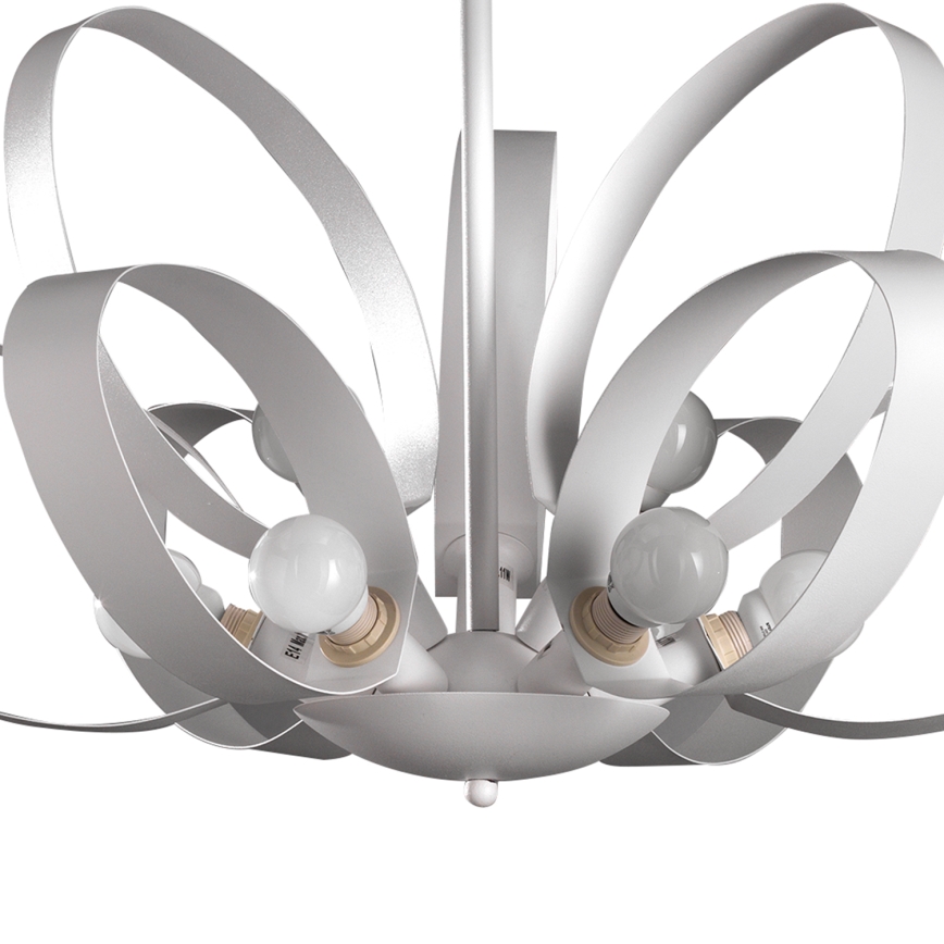 ONLI - Chandelier on a chain SERENA 9xE14/6W/230V white