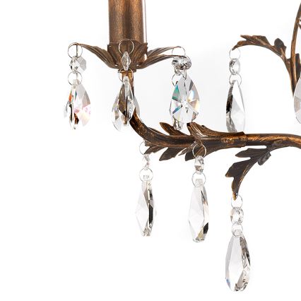 ONLI - Chandelier on a chain TERESA 3xE14/6W/230V bronze
