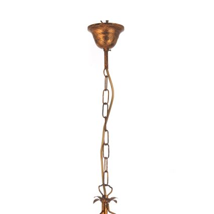 ONLI - Chandelier on a chain TERESA 3xE14/6W/230V bronze