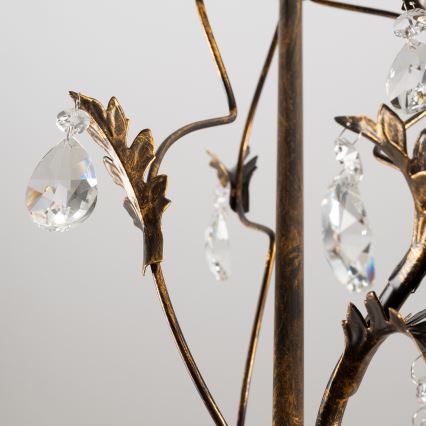 ONLI - Chandelier on a chain TERESA 3xE14/6W/230V bronze