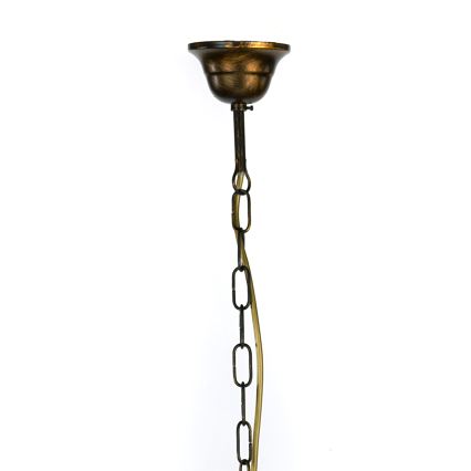 ONLI - Chandelier on a chain TERESA 5xE14/6W/230V bronze