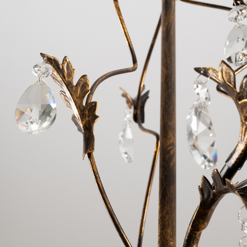 ONLI - Chandelier on a chain TERESA 5xE14/6W/230V bronze