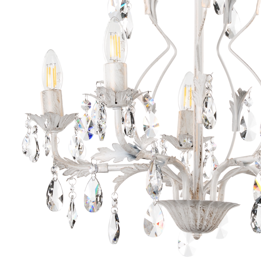 ONLI - Chandelier on a chain TERESA 5xE14/6W/230V white