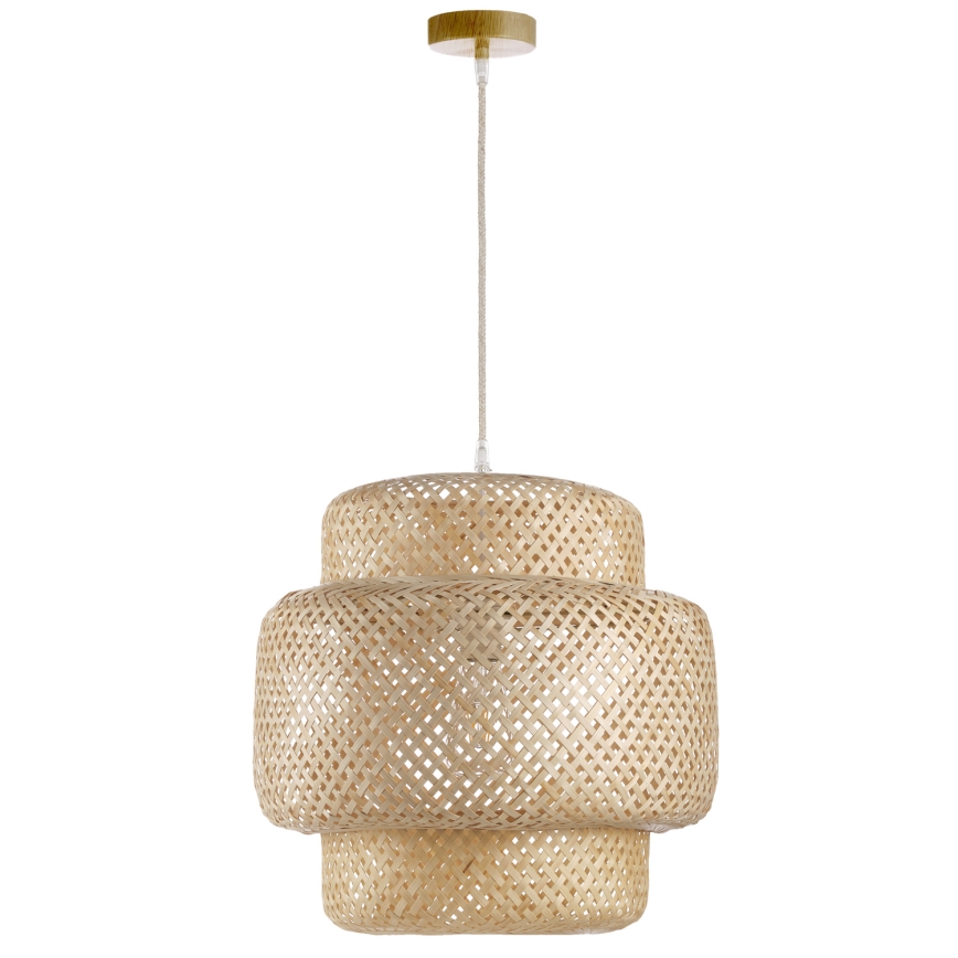 ONLI - Chandelier on a string BAMBOO 1xE27/22W/230V bamboo