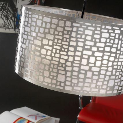 ONLI - Chandelier on a string BRUCE 1xE27/15W/230V d. 45 cm matte chrome