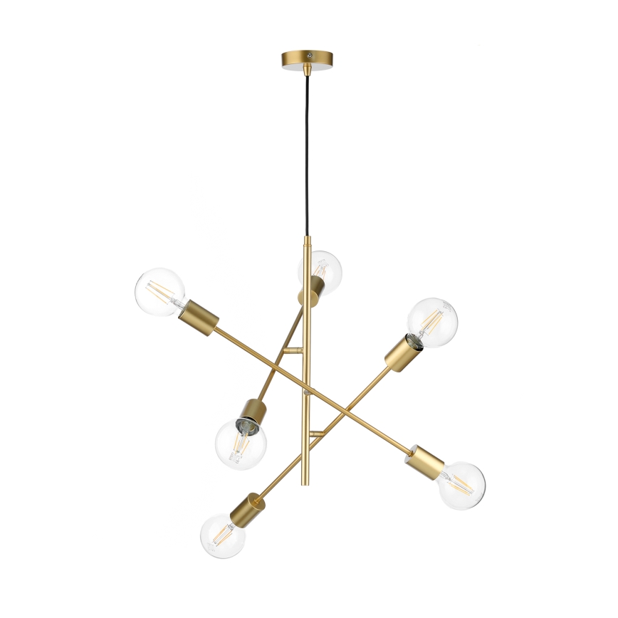 ONLI - Chandelier on a string CROSS 6xE27/22W/230V