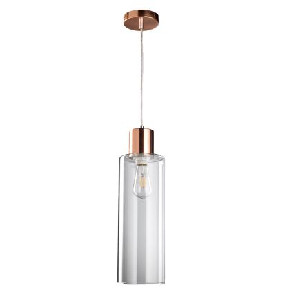 ONLI - Chandelier on a string DODO 1xE27/22W/230V copper