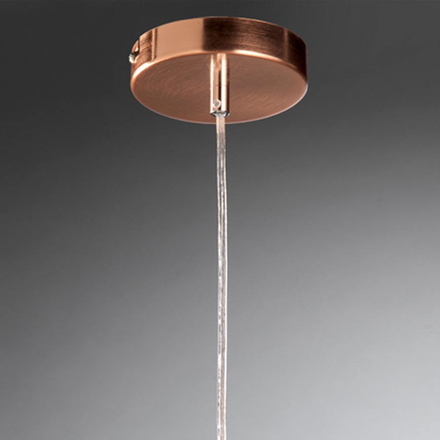 ONLI - Chandelier on a string DODO 1xE27/22W/230V copper