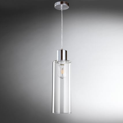 ONLI - Chandelier on a string DODO 1xE27/22W/230V shiny chrome