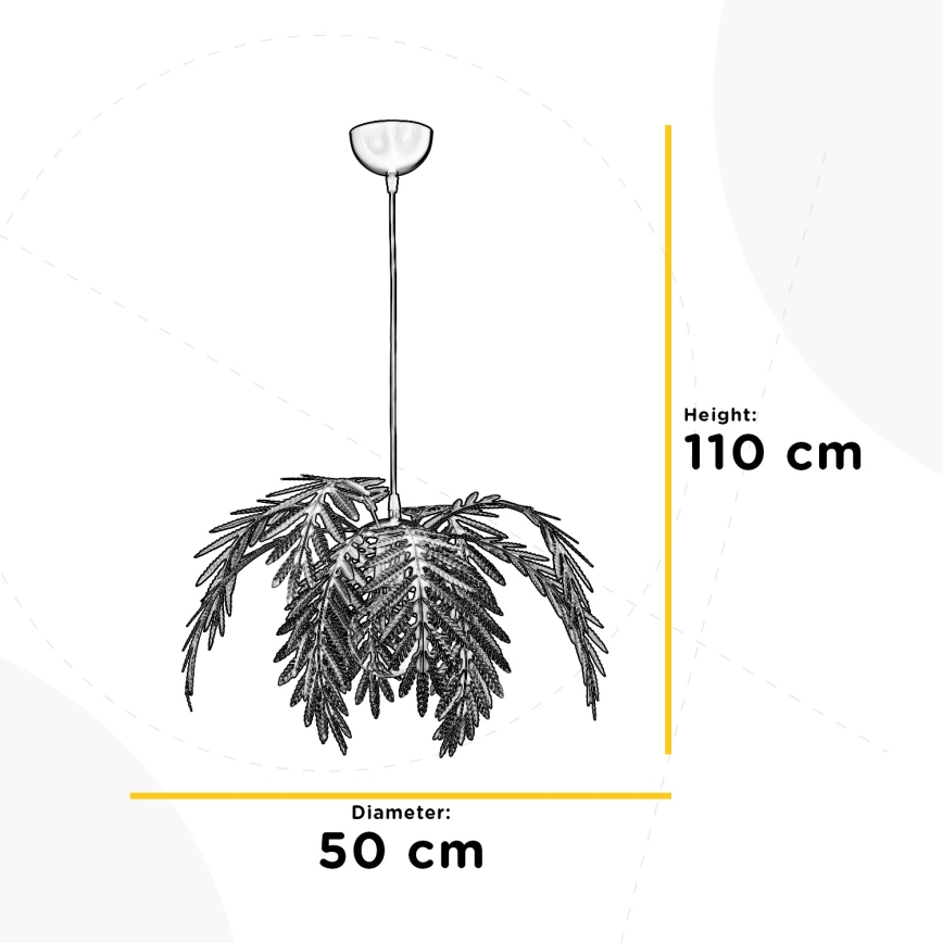ONLI - Chandelier on a string DUBAI 1xE27/22W/320V gold