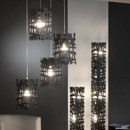 ONLI - Chandelier on a string FORESTA 1xE27/15W/230V black