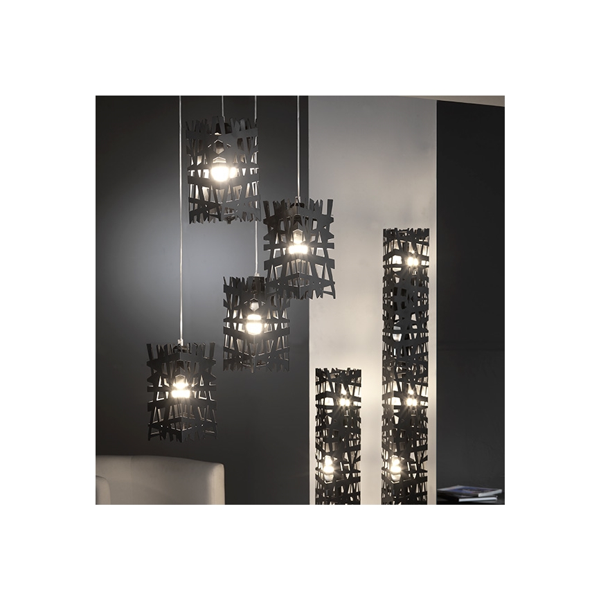 ONLI - Chandelier on a string FORESTA 1xE27/15W/230V black