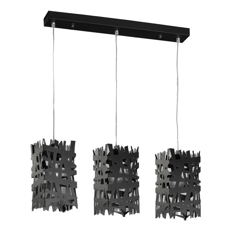 ONLI - Chandelier on a string FORESTA 3xE27/15W/230V black