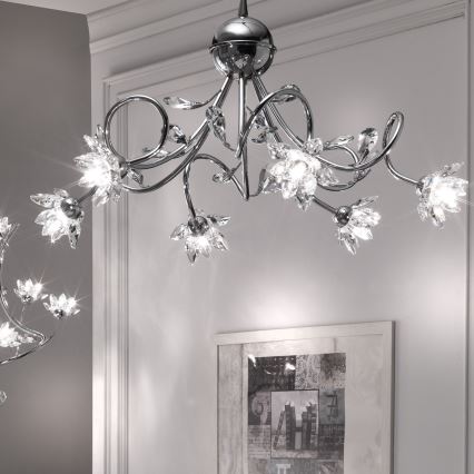 ONLI - Chandelier on a string NINFEA 6xG9/6W/230V