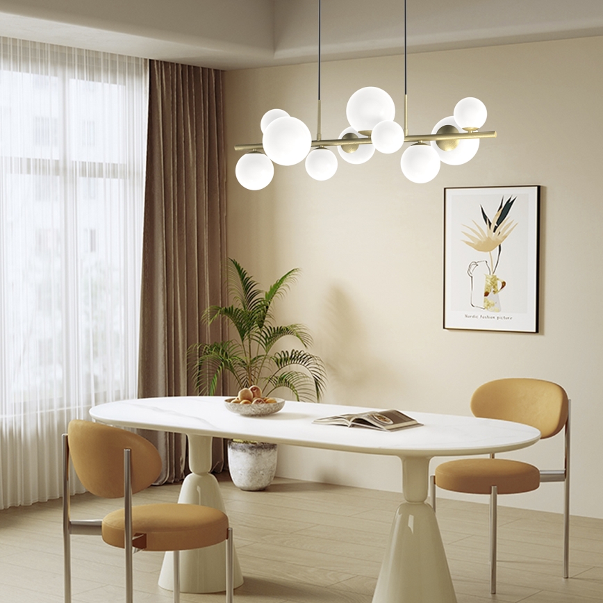 ONLI - Chandelier on a string PALOMA 10xG9/10W/230V gold