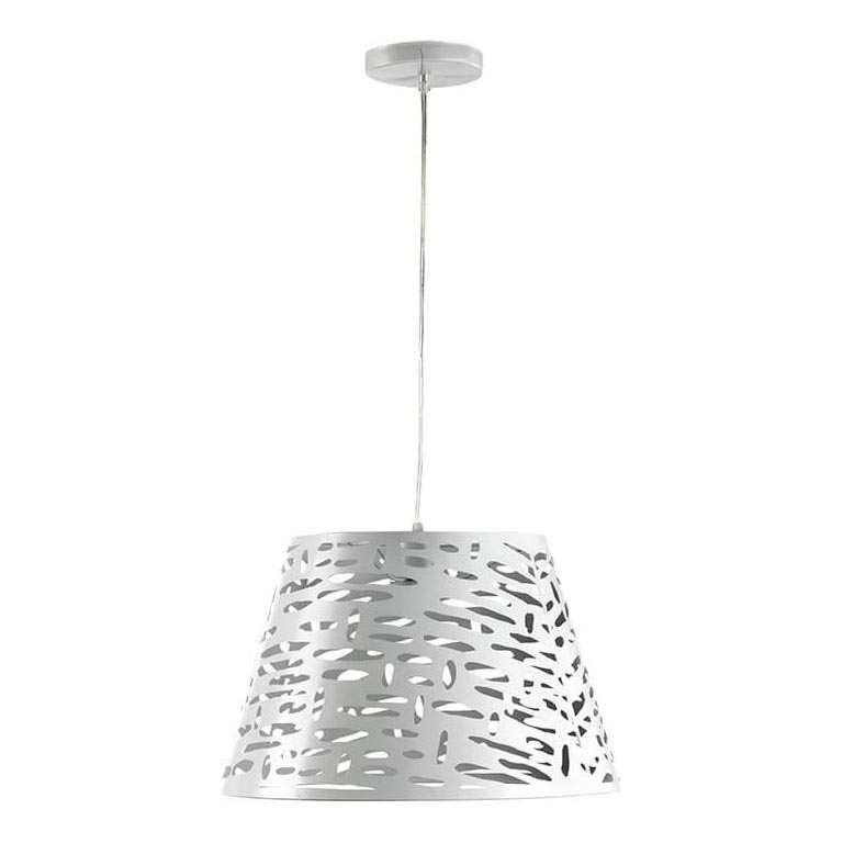 ONLI - Chandelier on a string RICKY 1xE27/15W/230V d. 40 cm white